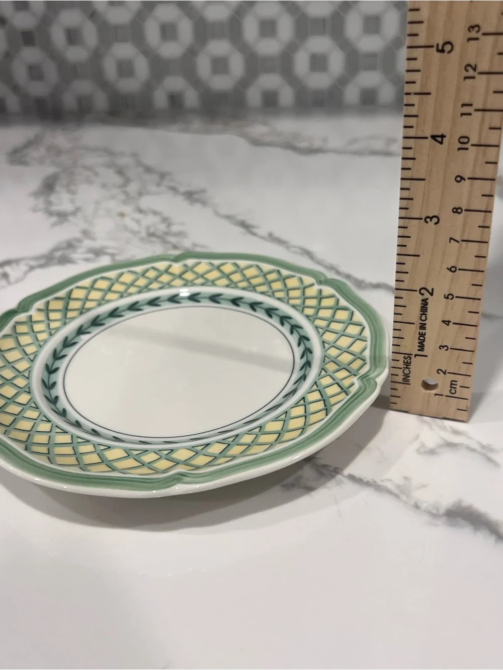 2 Villeroy & Boch French Garden Orange Bread & Butter Plate 6 3/4 inch diamater